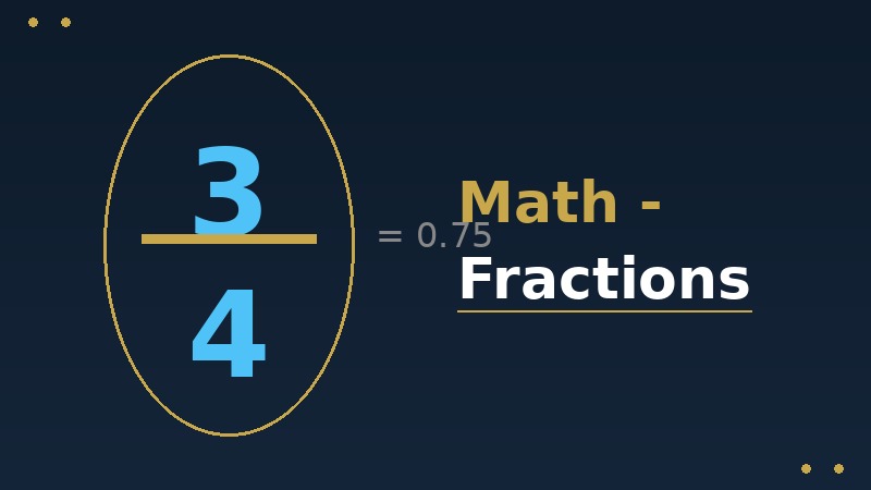 Fractions